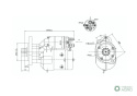 Rozrusznik z reduktorem typu Magneton Deutz Fendt 9142708 ELMOT