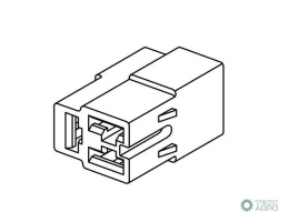 Obudowa konektorowa ONP MC 6,3 V2 3P 