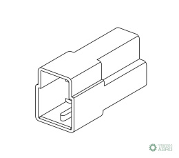 Obudowa konektorowa OWD MC 6,3 V2 3P 