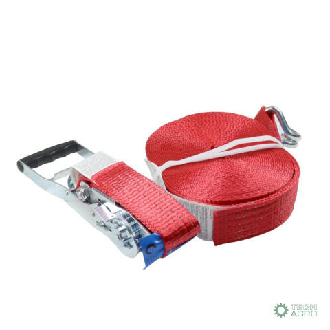 Pas transportowy 5T 14m szer. 50mm komplet z klamrą wzmocniony 330 mm ERGO z atestem, MORGA Pas transportowy 5T 14m szer. 50mm komplet z klamrą wzmocniony 330 mm ERGO z atestem, MORGA