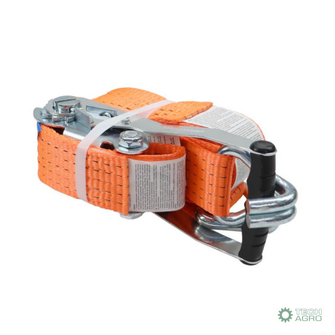 Pas transportowy 5T 4m szer. 50mm komplet z klamrą z gumową okładziną 230mm z atestem, standard MORGA Pas transportowy 5T 4m szer. 50mm komplet z klamrą z gumową okładziną 230mm z atestem, standard MORGA