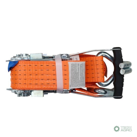 Pas transportowy 5T 4m szer. 50mm komplet z klamrą z gumową okładziną 230mm z atestem, standard MORGA Pas transportowy 5T 4m szer. 50mm komplet z klamrą z gumową okładziną 230mm z atestem, standard MORGA