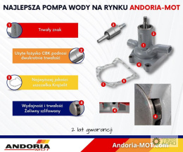 Pompa wody łożysko CBK z uszczelką krążelitową Ursus C-360 ANDORIA - MOT