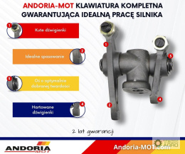 Klawiatura kompletna - wspornik dźwigienek C-360 5050530 ANDORIA-MOT