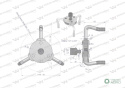 Klucz zębatkowy do filtra oleju 65-110 m mm Waryński