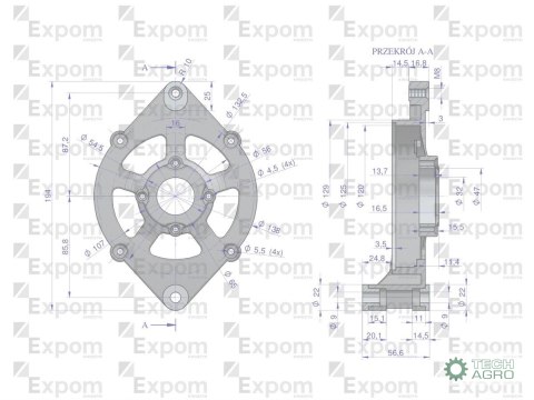 Pokrywa przednia alternatora 0120484017EX Nowy Typ EXPOM KWIDZYN eu Pokrywa przednia alternatora 0120484017EX Nowy Typ EXPOM KWIDZYN eu