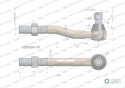 Przegub kierowniczy 320mm- 1 1/4-12 L 128609A1 WARYŃSKI