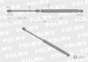 Siłownik szyby przedniej L max. 485mm 65421005 STEYR POLMO