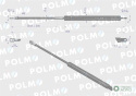 Siłownik szyby tylnej L max. 500mm CA287598P MASSEY FERGUSON MAUSER MERCEDES BENZ POLMO