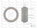 Stojan alternatora AX230000 AX260000EX C-330 C-360 Nowy Typ EXPOM KWIDZYN eu