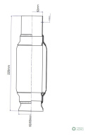 Łącznik elastyczny tłumika AL171730, AL164071, L158904 ANDORIA - MOT