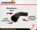 Przewód kolano podwójne fi-33,5x5mm zbrojony kord IMR76 (sprzedawane po 2) ANDORIA