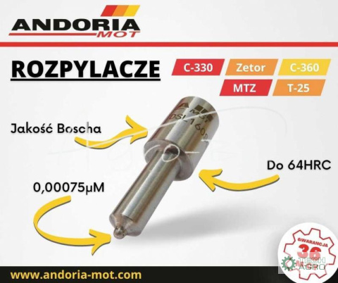 Rozpylacz do silnika C-360 DSL 150A2, 46408641 ANDORIA-MOT Rozpylacz do silnika C-360 DSL 150A2, 46408641 ANDORIA-MOT