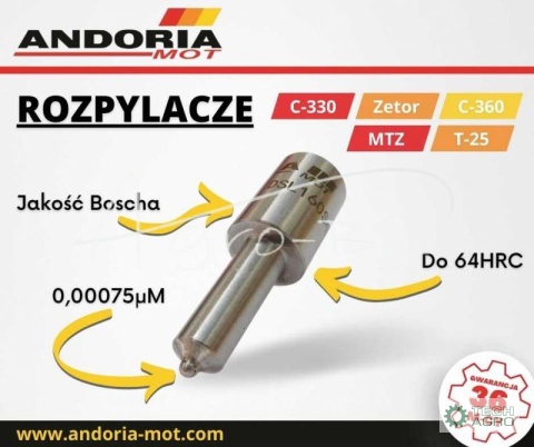 Rozpylacz do silnika DSL160S430-1436, 930558 Zetor ANDORIA-MOT Rozpylacz do silnika DSL160S430-1436, 930558 Zetor ANDORIA-MOT