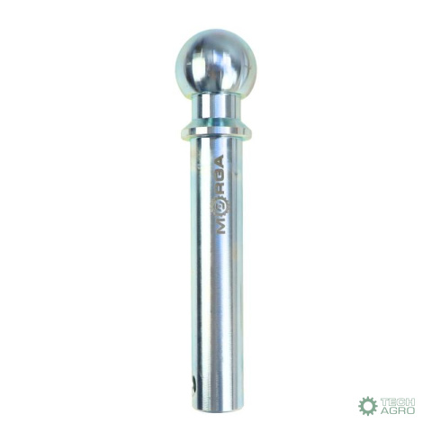 Sworzeń kulowy haka, zaczepu uniwersalny FI-32mm 230mm kula FI-50mm Hartowany MORGA Sworzeń kulowy haka, zaczepu uniwersalny FI-32mm 230mm kula FI-50mm Hartowany MORGA