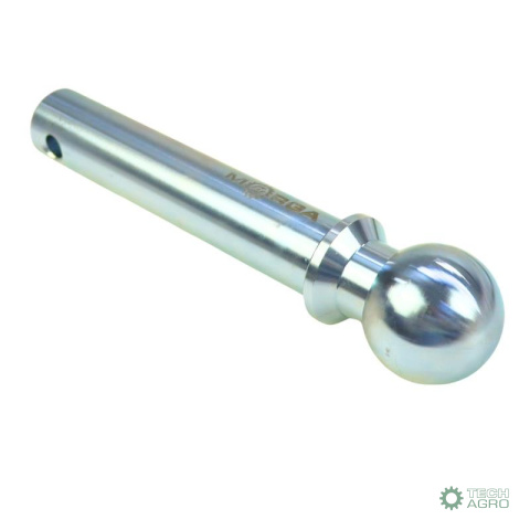 Sworzeń kulowy haka, zaczepu uniwersalny FI-32mm 230mm kula FI-50mm Hartowany MORGA Sworzeń kulowy haka, zaczepu uniwersalny FI-32mm 230mm kula FI-50mm Hartowany MORGA