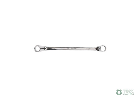 Klucz oczkowy odgięty 21x23mm / TEGER