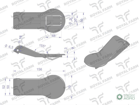 Poidło plastikowe dla bydła i koni 2.6 ROYAL FARM ( sprzedawane po 2 ) Poidło plastikowe dla bydła i koni 2.6 ROYAL FARM ( sprzedawane po 2 )