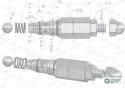 Zawór bezpieczeństwa przelewowy rozdzielacza 40L/80L VOIMA