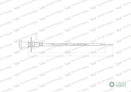 Linka - Rozdzielacz napędu L-1120mm 6490209 ZETOR Waryński