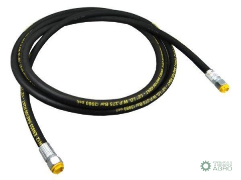 Przewód hydrauliczny 275 bar ( płasko kulisty) gwint M22x1.5 proste L-5800mm Przyczepa stary typ (AA-13-5800; P11P11) 27.5MPa W