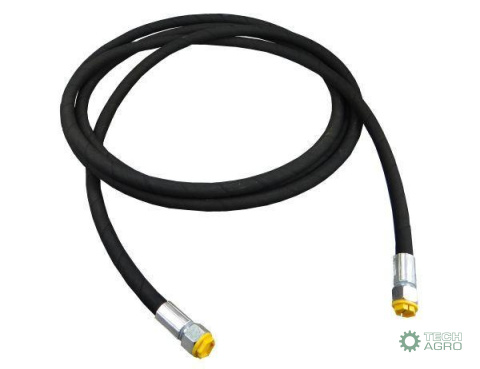 Przewód hydrauliczny ( płasko kulisty) gwint M22x1.5 proste L-5800mm DN12-1SN Przyczepa stary typ (AA-13-5800; P11P11) 16MPa Wa