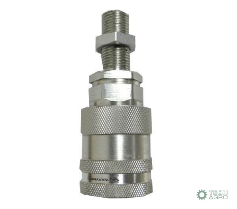 Szybkozłącze hydrauliczne gniazdo long M16x1.5 gwint zewnętrzny EURO PUSH-PULL (9100816GL) (ISO 7241-A) Waryński