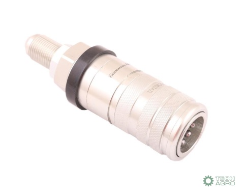 Szybkozłącze hydrauliczne zrywalne seria WIA3CV (3CFPV) gniazdo long 3/4" UNF gwint zewnętrzny EURO PUSH-PULL (ISO 7241-A) Waryń