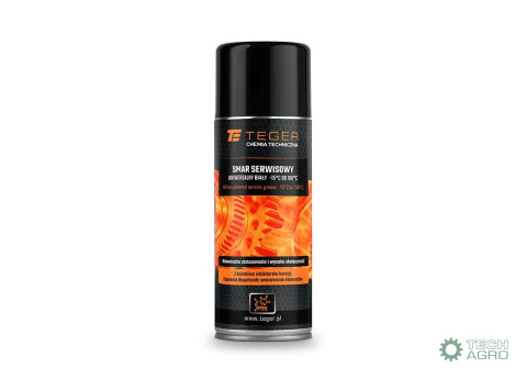 Smar serwisowy biały uniwersalny - 15C C do 180 C 400 ml / TEGER Smar serwisowy biały uniwersalny - 15C C do 180 C 400 ml / TEGER