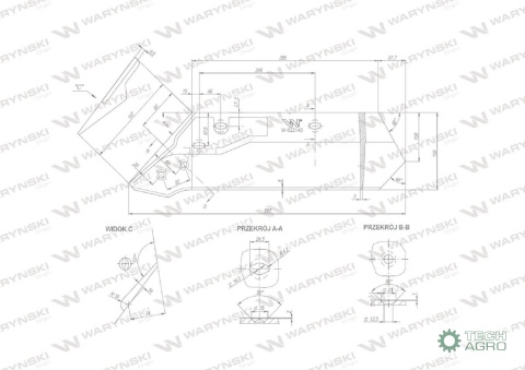 Eurolemiesz prawy 14" 622140 zastosowanie Kuhn Losange Waryński