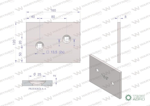 NAKŁADKA PRZED.ATLAS Po/699 WARYŃSKI