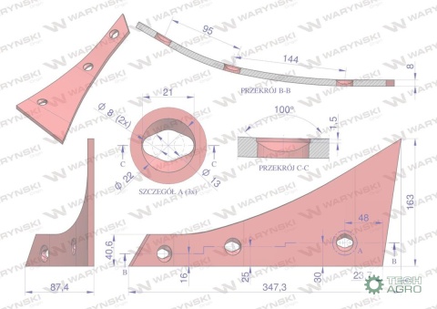 PIERŚ ODKŁ.KV.PR 073256 WARYŃSKI