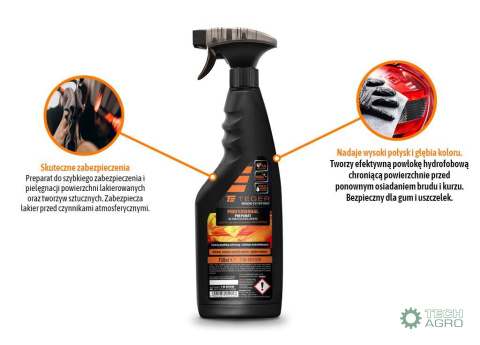 Preparat do zabezpieczenia lakieru -PROFESSIONAL, 750ml - atomizer, Teger