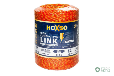 Plecionka Ogrodzeniowa 2.0Mm 1000M3X0,16 Hoxso Premium Plecionka Ogrodzeniowa 2.0Mm 1000M3X0,16 Hoxso Premium