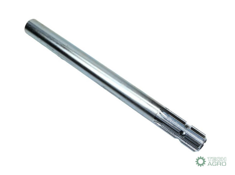 Wałek, WOM frezowany jednostronnie300mm Z6 - 1 1/8, Waryński