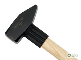 Młotek ślusarski 3 kg ciężki ztrzonkiem z drewna Waryński