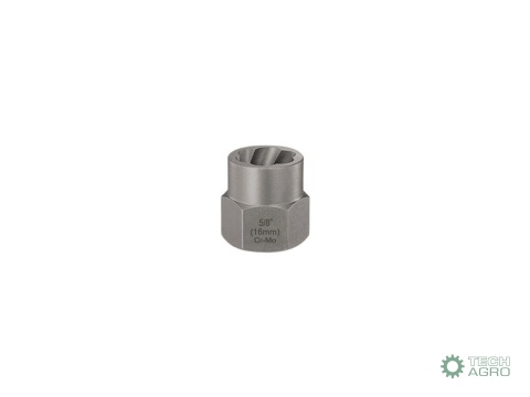 Nasadka do odkręcania uszkodzonych śrubi nakrętek, 5/8" (16mm) - kute/ stal Cr-Mo, Teger