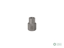 Nasadka do odkręcania uszkodzonych śrubi nakrętek, (8 mm) - kute/ stal Cr-Mo, Teger