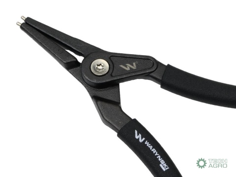 Specjalistyczne szczypce do pierścieniosadczych, 228 mm zewnętrzne proste 9", do prac w mechanice, Waryński Specjalistyczne szczypce do pierścieniosadczych, 228 mm zewnętrzne proste 9", do prac w mechanice, Waryński