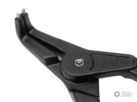Specjalistyczne szczypce do pierścieniosadczych, 228 mm zewnętrzne wygięte 9", do prac w mechanice, Waryński Specjalistyczne szczypce do pierścieniosadczych, 228 mm zewnętrzne wygięte 9", do prac w mechanice, Waryński