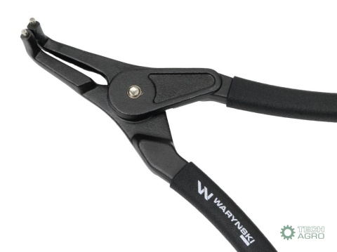 Specjalistyczne szczypce do pierścieniosadczych, 305 mm zewnętrzne wygięte 12", do prac w mechanice, Waryński Specjalistyczne szczypce do pierścieniosadczych, 305 mm zewnętrzne wygięte 12", do prac w mechanice, Waryński