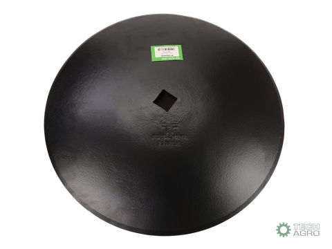 Talerz, gładki fi 460 otwór 30x30 stalborowa, 1279201030 1201030040, Royal Farm