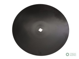 Talerz, gładki fi 510 otwór 30x30 stalborowa, 1279621010 1240040020, Royal Farm