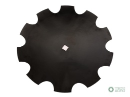 Talerz, uzębiony Z-10 fi 560 otwór30x30 stal borowa, 1279601010 1202030130, Royal Farm