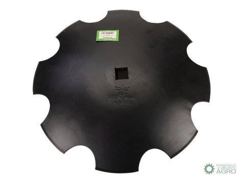 Talerz, uzębiony Z-8 fi 460 otwór 30x30stal borowa, 1202030150, Royal Farm