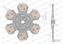 Tarcza sprzęgła ceramiczna Renault7700061792 WARYŃSKI
