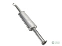 Tłumik TURBO 1676mm 9.8kg C-385 inoxgięty wylot Waryński