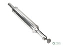 Tłumik okrągły krótki 865mm 4.5kgC-330 (prosty) INOX WARYŃSKI