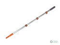Trzonek aluminiowy - teleskopowy, 120 cm (mocowanie CLICK), Teger
