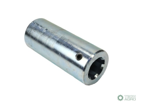 Tuleja, WOM łącząca frezowana 80mm Z6 -1 3/4, Waryński Tuleja, WOM łącząca frezowana 80mm Z6 -1 3/4, Waryński
